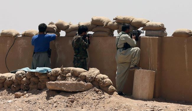 درگیری شدید بین نیروهای پیشمرگه و داعش