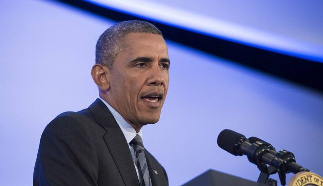 اوباما يتحدث عن ضربات جوية ضد داعش بالعراق