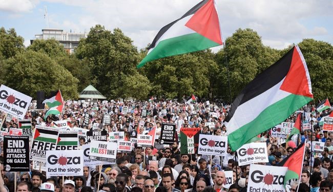 تظاهرات بی‌سابقه ضد صهیونیستی در انگلیس و آفریقای جنوبی