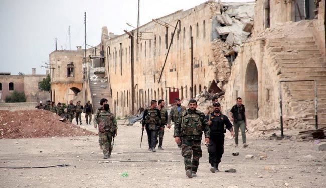 محاصره تروریستها در اطراف حسکه در سوریه
