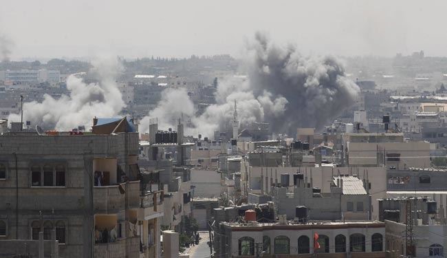 حمله صهیونیست ها به غزه با تمدید آتش بس