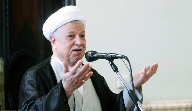 رفسنجاني يؤكد ضرورة صون وحدة الشيعة والسنة لمواجهة التطرف