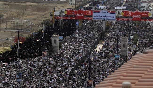 عزم جزم یمنی ها برای سرنگون کردن دولت
