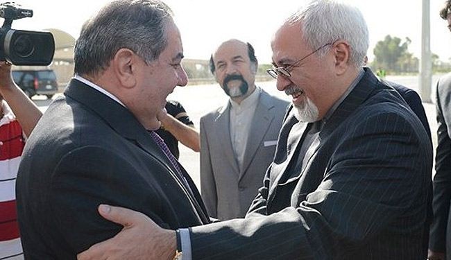 ظریف: ایران تدعم الشعب العراقي وستقف الى جانبه علی الدوام