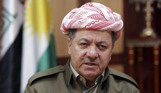بارزاني يطالب اميركا دعما انسانيا وعسكريا لكردستان