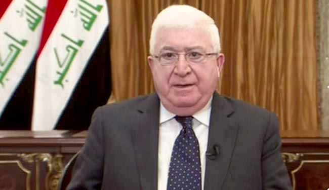 نظر رئیس جمهور عراق درباره استفاده از نیروهای خارجی