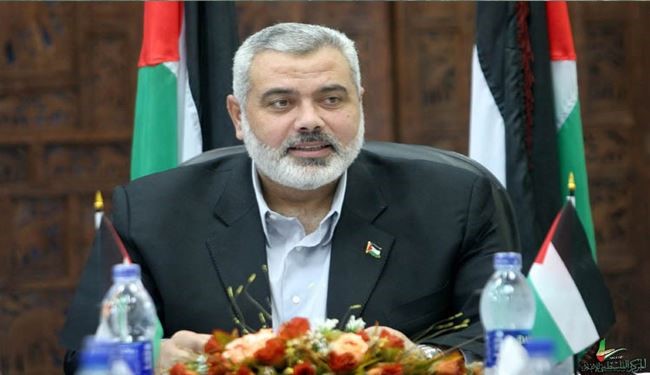 درخواست هنیه از محمود عباس برای امضای بیانیه رم