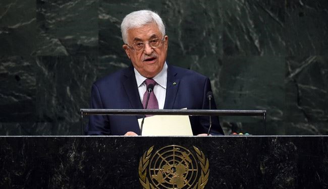 عباس يطالب بانهاء الاحتلال ويتوعد بمعاقبة مجرمي الحرب
