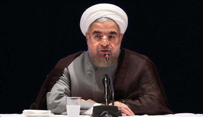 روحاني: القضاء على الارهاب بوقف دعم الارهابيين لا بالغارات