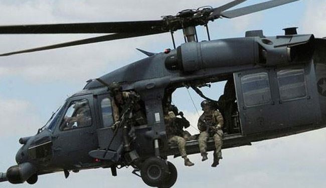 نخستین عملیات آمریکا در عراق به وسیله بالگرد