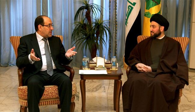 المالكي والحكيم يبحثان تطورات العملية السياسية في العراق
