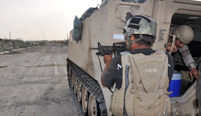 ارتش عراق یکی از مناطق رمادی را آزاد کرد