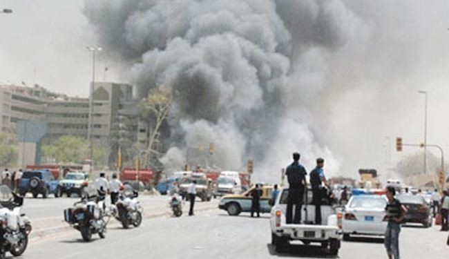 11 قتيلا و 45 جريحا بتفجيرين ارهابيين في بغداد وتكريت