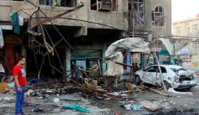 انفجار تروریستی در مرکز بغداد