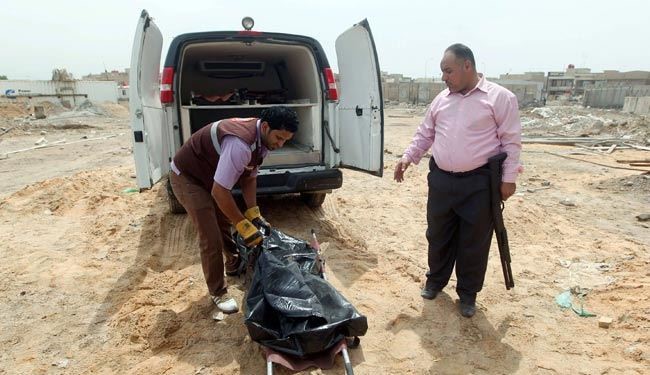 یافتن اجساد ده‌ها داعشی در شمال بابل