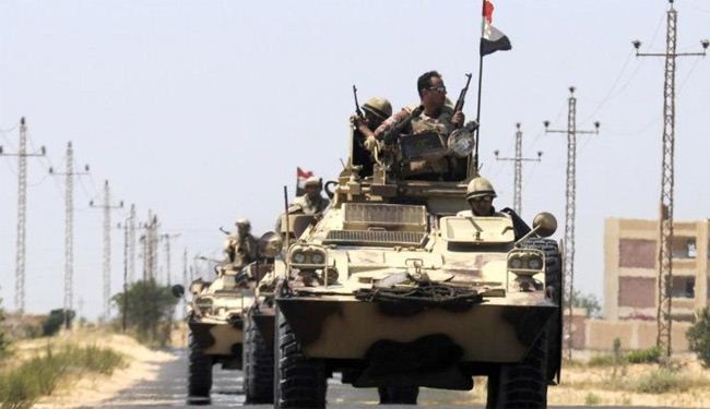 الجيش المصري الثالث يطوق سيناء تنفيذاً لقانون حالة الطوارئ