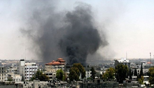 دوي انفجارات عنيفة في ارجاء غزة