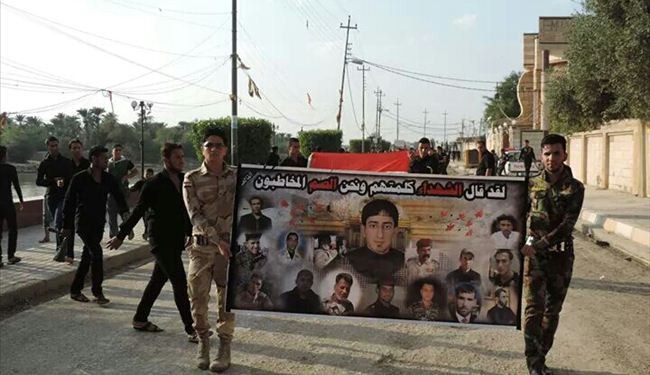 مساهمات الزائرين :هذه الصور للمسيرة الحسينية لطلبة الجامعات والمعاهد العراقية في مدينتي قلعة سكر .الناصرية