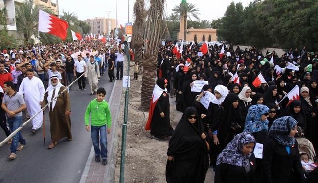 تظاهرات جماهيرية حاشدة بالبحرين وفاء لشهداء الأحساء