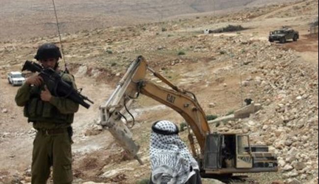 تصرف اراضی فلسطینیان در شمال کرانه باختری