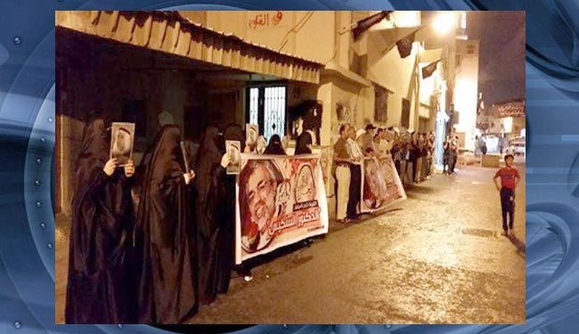 همبستگی گسترده بحرینیها با فعال بارز بحرینی + عکس