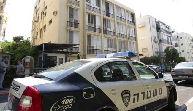 زیر گرفته شدن یک پلیس صهیونیست با خودرو در تل آویو
