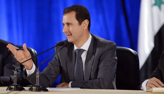 الرئيس السوري : ضربات 