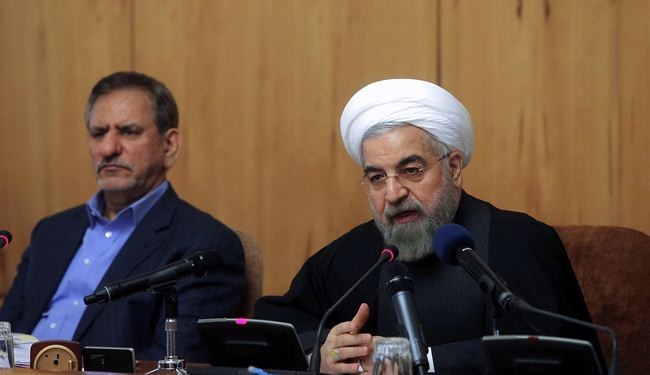 الرئيس روحاني: سنصل لاهدافنا بالمفاوضات النووية