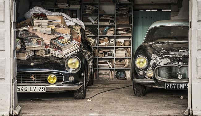 کشف گنجینه‌ای از خودروهای کلاسیک + عکس