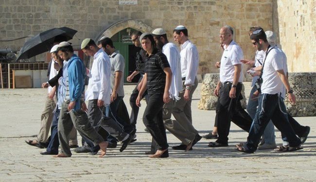 یورش جدید صهیونیست ها به مسجد الاقصی
