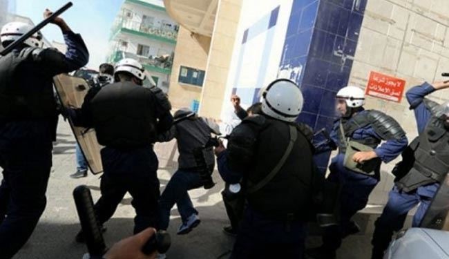 حمله به معترضان جنایات آل‌سعود در بحرین