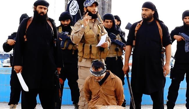 اعدام یک داعشی به خاطر گریستن برای فامیل