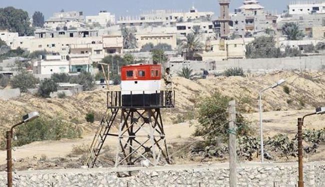 مصر منطقه حائل در مرز غزه را گسترش می‌دهد