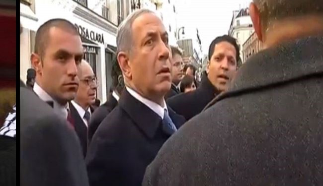 فرانسه با حضور نتانیاهو در راهپیمایی پاریس مخالف بود
