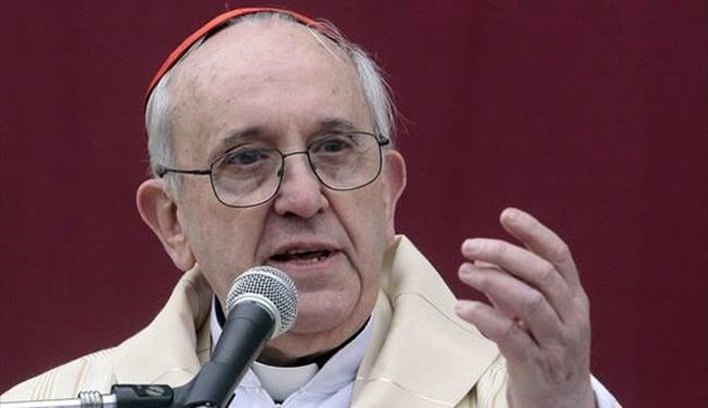 درخواست پاپ از سران جهان درباره افراط دردین