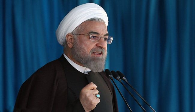 روحاني: محطة بوشهر أصبحت مظهراً لصمود الشعب الایراني