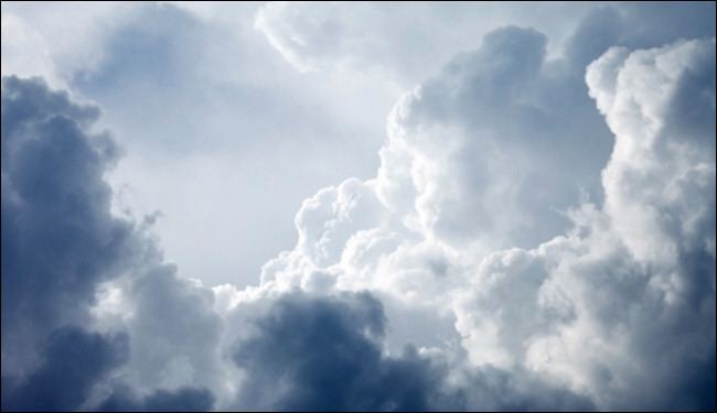 استمطار الغيوم في اربع محافظات ايرانية