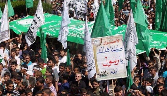 تظاهرات در مسجد الاقصی در اعتراض به اهانت به پیامبر (ص)