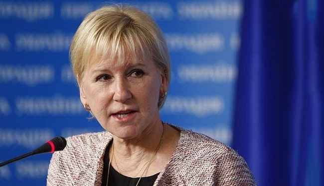 وزيرة الخارجية السويدية توجه انتقادات لاذعة لكيان الاحتلال