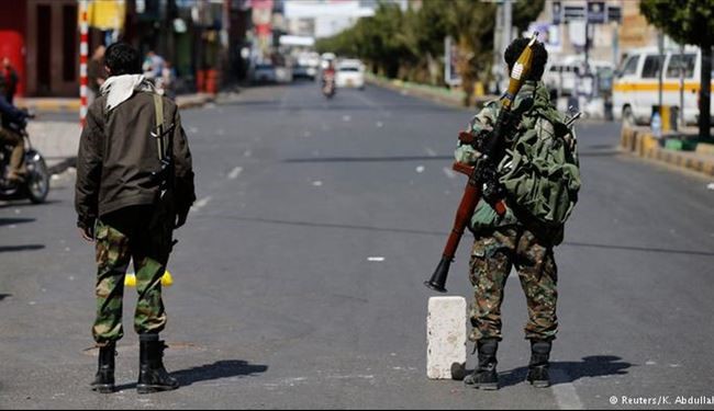 انصارالله یمن از کاخ ریاست جمهوری حفاظت می کند