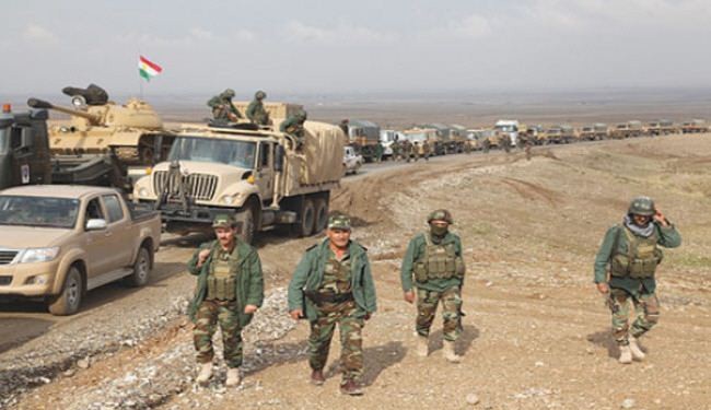 القوات الكردية تقطع خط إمداد لداعش في شمال العراق