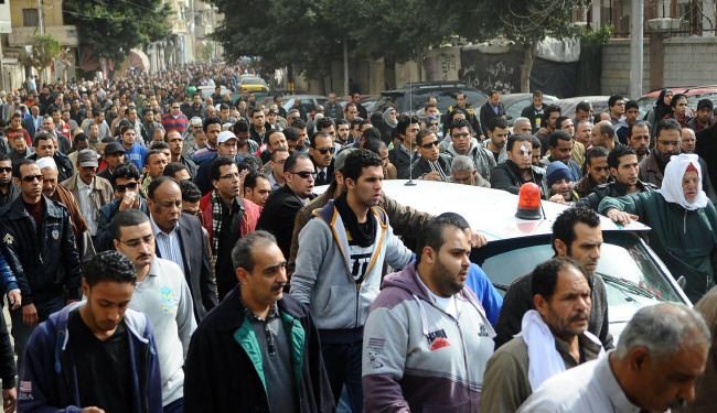 حقوق الانسان تعرب عن القلق الشديد لقتل متظاهرين في مصر