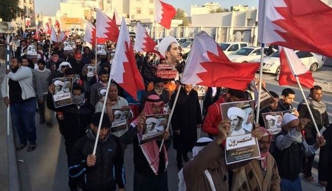 تجمع بحرینی‌ها در حمایت از دبیرکل وفاق