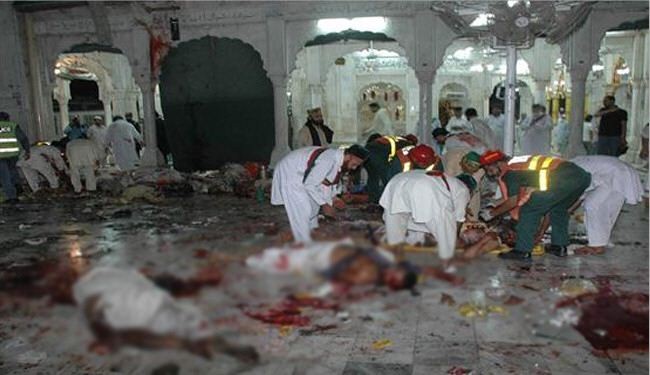 40 شهيدا في اعتداء على مسجد في اقليم السند جنوب باكستان