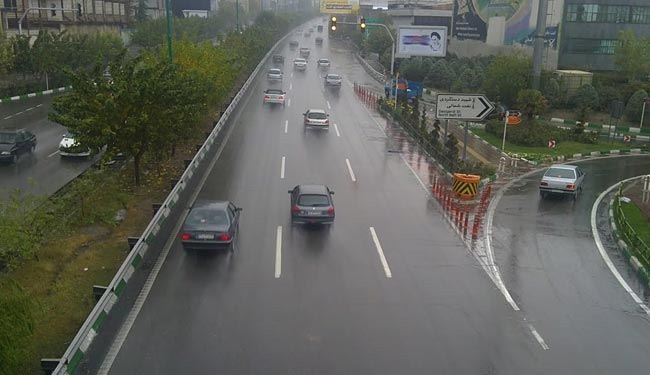 هطول امطار على طهران في عملية ناجحة لتلقيح السحب