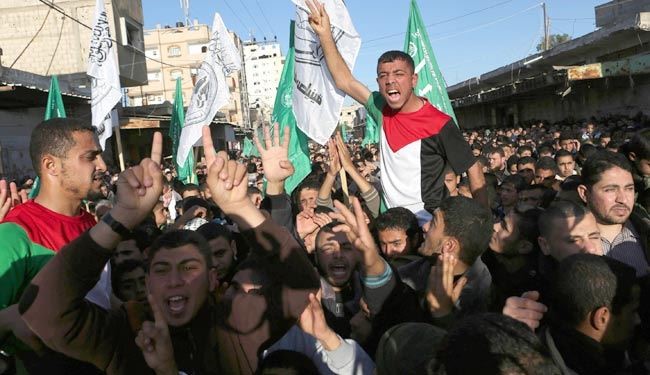تظاهرات فلسطینی‌ها در اعتراض به اقدام مصر ضد مقاومت