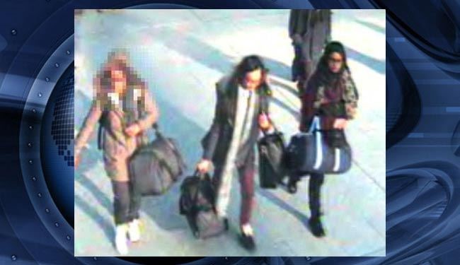 پیوستن 3 دختر دانش‌آموز انگلیسی به داعش + عکس