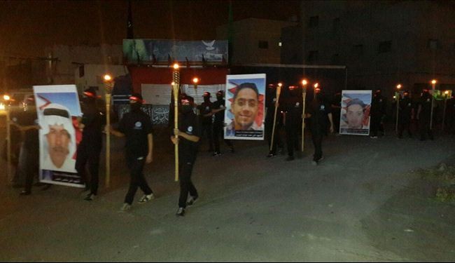 البحرين :المسيرة الثورية تخليداً لذكرى شهداء الثورة المباركة