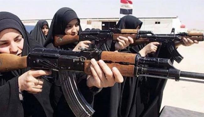 يگان زنان موصل با داعش می‌جنگد