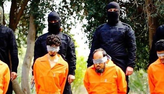 اعدام 4 عراقی به دست عناصر داعش + عکس